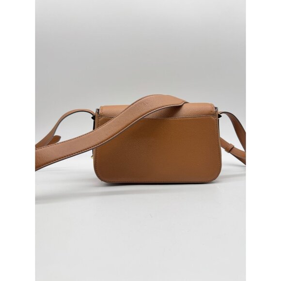 KATE SPADE NY Liv pebbled leather flap crossbody - Cavern Clay /Tan - Picture 7 of 14